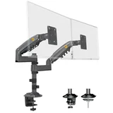 nosač za monitor H180 stoni/dva monitora - black