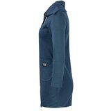 Pri Thin long sweatshirt with a diagonal zipper and a BEATA neck warmer | Shoptok.si
