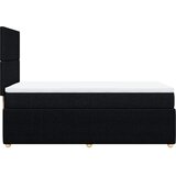 Box spring krevet s madracem crni 90x190 cm od tkanine | shoptok.hr