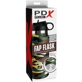 Pipedream PDX Plus Fap Flask Happy Camper Discreet Stroker Camo Frosted | Shoptok.si