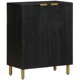  Komoda crna 60 x 33 x 75 cm konstruirano drvo | shoptok.hr