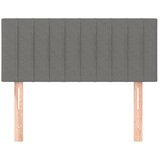  Uzglavlje tamnosivo 100x5x78/88 cm od tkanine | shoptok.hr