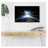 WALLXPERT slika na platnu sa LED osvetljenjem NASA 039 | ePonuda.com