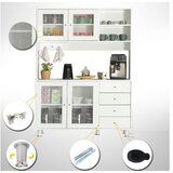 Hanah home Grano 140 White Višenamenski kabinet | ePonuda.com