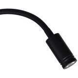  LED fleksibilna zidna lampica BASE LED/8W+LED/2W/230V crna/srebrna | Eponuda.com