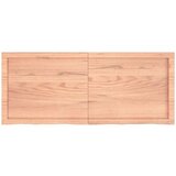  Kupaonska radna ploča svjetlosmeđa 120x50x6 cm tretirano drvo | shoptok.hr