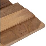  Zidne panele 10 kom. Prirodna 56 x 18 x 2 cm Čvrsto teak drvo | shoptok.hr