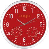 Sat ZIDNI S VLAGOMJEROM I TERMOMETROM MACMA 41238-05 CRVENI Cijene
