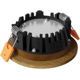  APLED - LED Ugradna RONDO WOODLINE LED/3W/230V 4000K prečnik 9 cm masivni hrast | Eponuda.com
