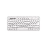 Logitech Pebble Keys 2 K380s tipkovnica RF brezžična + Bluetooth QWERTZ Nemški Bela Cene