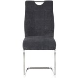 XORA nihajni stol, kovina, tekstil siva | Shoptok.si