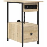  Noćni ormar Sonoma hrast 60 x 30 x 61 cm Konstruirano drvo | shoptok.hr