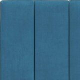 vidaXL Krevet s madracem plavi 180x200 cm baršunasti | shoptok.hr