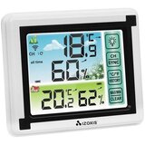 Bežična meteorološka stanica s vanjskim senzorom – temperatura i vlaga, LCD ekran | Shoptok.si