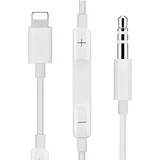 LIGHTNING NA 3,5MM AUX CABAL 1,2M BIJELI
