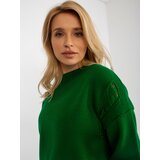 BADU Sweater-BA-SW-8043.08X-dark green | Shoptok.si