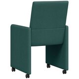  Blagovačke stolice s kotačima 2 pcs Tamnozelena 57 x 66 x 94 cm | Eponuda.com