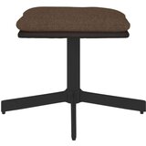  Stolček za noge rjav 60x60x36 cm blago in umetno usnje, (20767208) | Shoptok.si