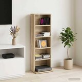 Cd ormar Hrast sonoma 33 x 23,5 x 97,5 cm Konstruirano drvo | shoptok.hr