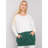 RUE PARIS Sweatshirt-RV-BL-7197.89P-white-green Cijene