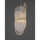 Nova Luce Mjedena metalna LED viseća svjetiljka s mogućnosti zatamnjivanja sa staklenim sjenilom ø 32 cm Lucien – | shoptok.hr