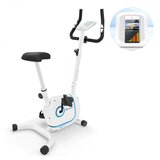 Klarfit Myon Cycle, domači trenažer, 12 kg vztrajnik, SmartCardio studio, bela | Shoptok.si