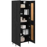  Highboard 2 kom. Crni hrast 69,5 x 34 x 180 cm | shoptok.hr