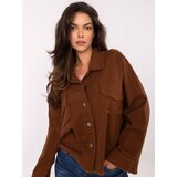 RUE PARIS Shirt-IT-KS-FL5779.87-brown | Shoptok.si