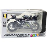 Metalni motor za igru sa zvučnim i svjetlosnim efektima 250 SR 1:12 - crni | shoptok.hr