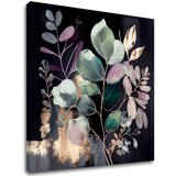  Moderne slike na platnu - Smaragdna simfonija džungle 100x100 cm | shoptok.hr