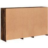  Komoda s LED svjetlima boja dimljenog hrasta 162x37x100 cm | Shoptok.si