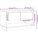 vidaXL TV ormarić boja smeđeg hrasta 70 x 41 x 44 cm od iverice | shoptok.hr