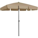 The Living Store Senčnik za na plažo taupe 200x125 cm - Senčnik Za Na Plažo, (21750723) | Shoptok.si