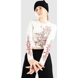 Vitriol Lottie Majica z dolgimi rokavi white Cene