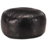  Tabure crni 60 x 30 cm od prave kozje kože | shoptok.hr