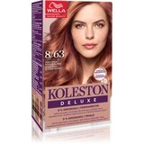 Wella Koleston Deluxe barva za lase brez amoniaka odtenek 8/63 Light Rose Gold 100 ml Cene