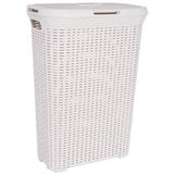 Curver Style Košara za rublje (40 l, Bijele boje, Plastika) | shoptok.hr