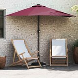  Vrtni suncobran Bordeaux Crvena 294 x 150 x 224 cm | shoptok.hr