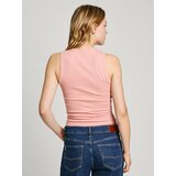 PepeJeans Top 'VIV' roza / bijela | shoptok.hr