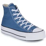 Visoke superge CHUCK TAYLOR ALL STAR LIFT PLATFORM Modra
