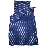 posteljina 160x110cm navy stars 7496