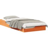 vidaXL Krevet s daskama Voštano smeđa 90 x 210 cm Čvrsta borova drva | shoptok.hr