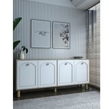 Hanah home komoda simple KX180 bohem sapphire oak white cene