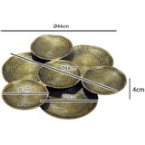 Livetastic OKRASNA SKLEDA 44/44/4 cm | Shoptok.si