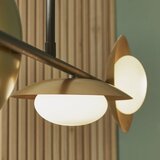  Endon 92036 - Visilica na sajli RUFFLE 4xG9/3W/230V mesing/crna | Eponuda.com