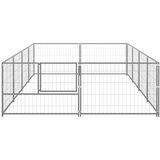  Kavez za pse srebrni 8 m² čelični | shoptok.hr