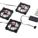 Spire set 3x argb fansfan hub, remote control, 12cm12V, 6p five wire, 6pin connection Cijene