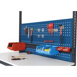 eurokraft basic stena z luknjami, za sistem delovnih miz wt, za mizo širine 1200 mm | Shoptok.si
