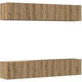 Furnova Komplet 4 kosov stenske TV omarice Artisan Oak Engineered Wood, (21948821) | Shoptok.si