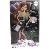 Lutka za igru Emily za modnu reviju sa crnom torbicom - 30 cm | shoptok.hr